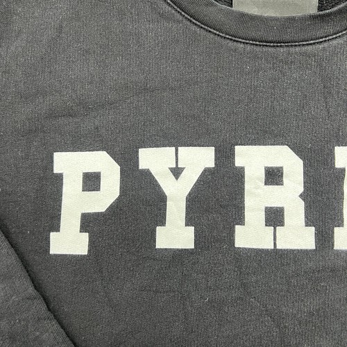 Pyrex Vision Mens Sweatshirt Medium Crewneck Black Virgil Abhol - Picture 4 of 13