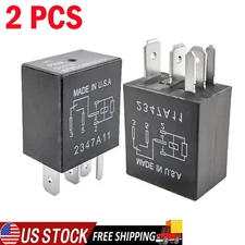 New 8T2T-14B192-BA FoMoCo HI PWR Relay 5Pins Automotive Relay 2pcs