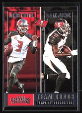 2017 Panini Contenders #TQ-6 Winston / Jackson /Evans / Howard Team Quads