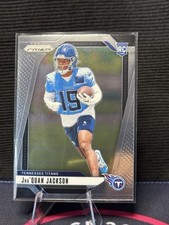 2024 PANINI PRIZM FOOTBALL JHA'QUAN JACKSON BASE ROOKIE