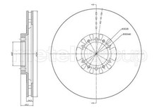 Disque de frein Mitsubishi L200