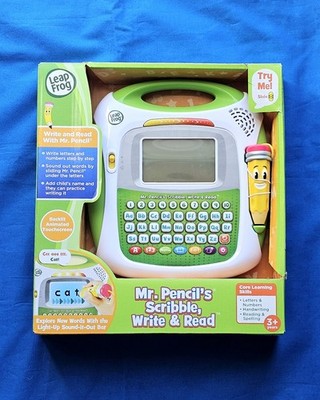 NEW LeapFrog Mr Pencils Scribble Write & Read Kids Tablet Letters Numbers Spell