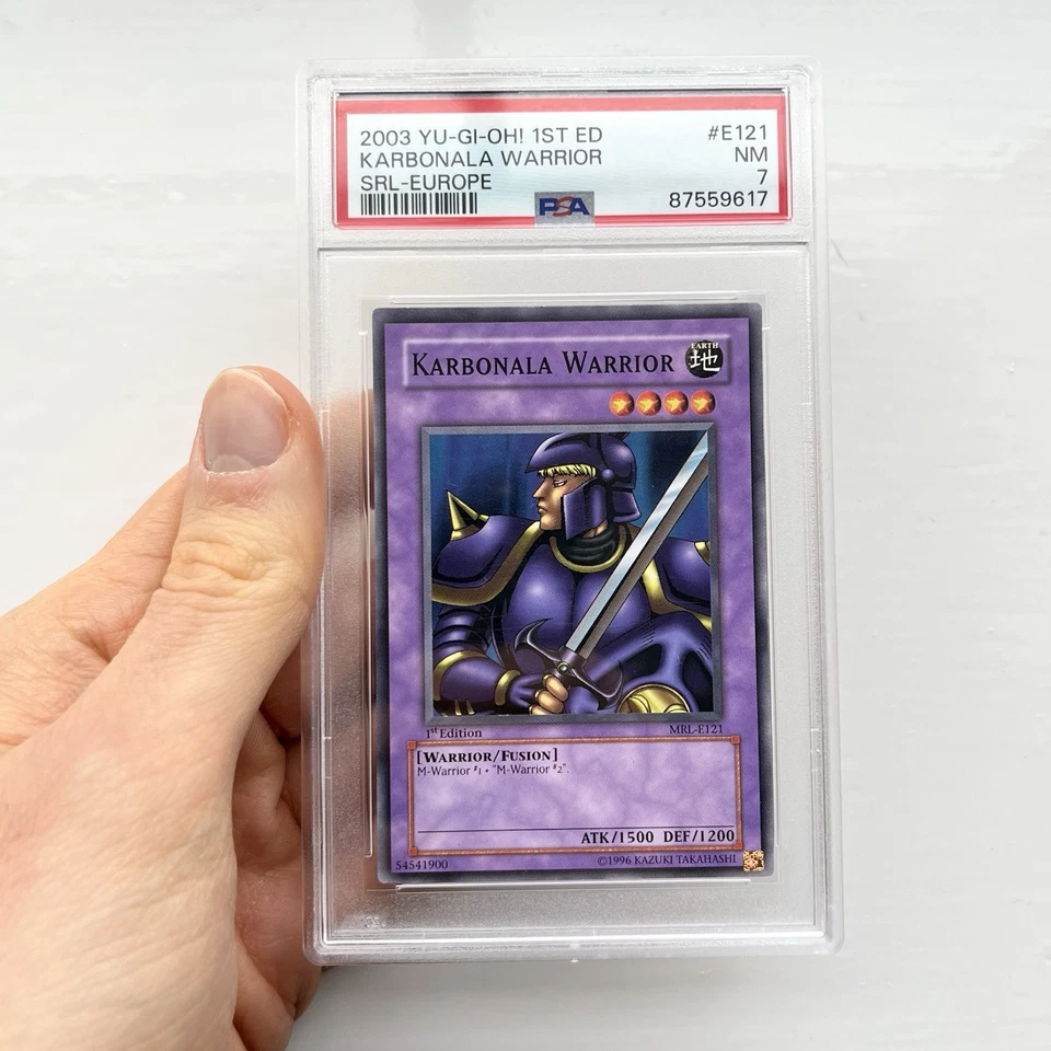 Yu-Gi-Oh 2007 Vintage PSA Graded Card MRL-E121 Yugioh 1st Edition Ed Magic Ruler - Image 3 of 4