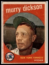 1959 Topps #23 Murry Dickson
