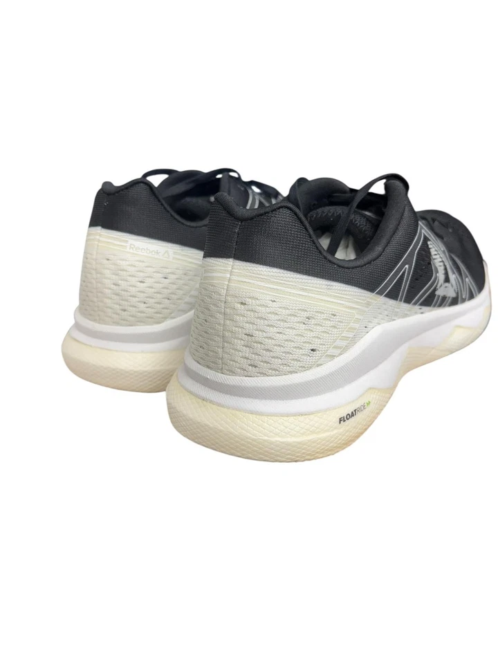 Zapato deportivo Reebok Floatride Run Fast DV3874 negro/blanco/plateado para hombre talla 9M Foto 2 de 4