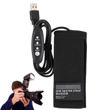 DSLR Camera Lens Dew Heater Strip USB Lens Warmer For Telescopes And Camera Lens