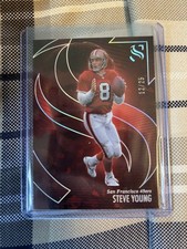 Panini 2025 Silhouette Serial Numbered Steve Young #100 49ers NFL 12/25