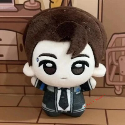 10cm  Detroit: Become Human Connor Plush Doll Toy Plushie Pendant Keychain