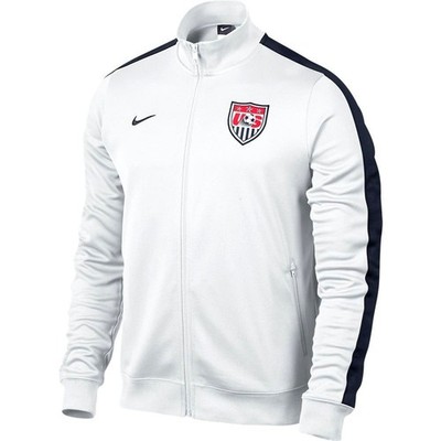 NIKE USA 2013 ANTHEM JACKET WHITE
