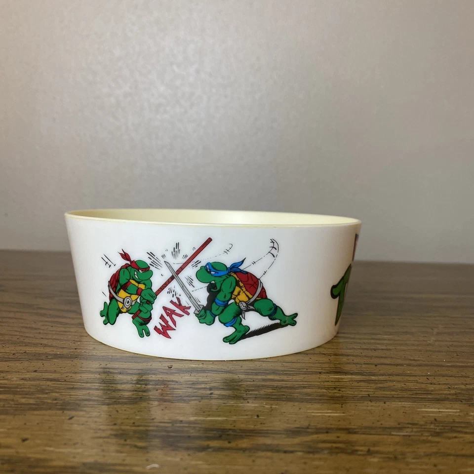 Nuevo con etiquetas Mirage Studios Teenage Mutant Ninja Turtle Bowl marca Peter Pan EE. UU. Foto 4 de 4