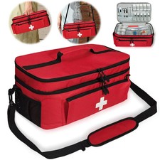 Travel Medicine Bag Empty Medical Storage Bag Pill Bottle Organizer Medication