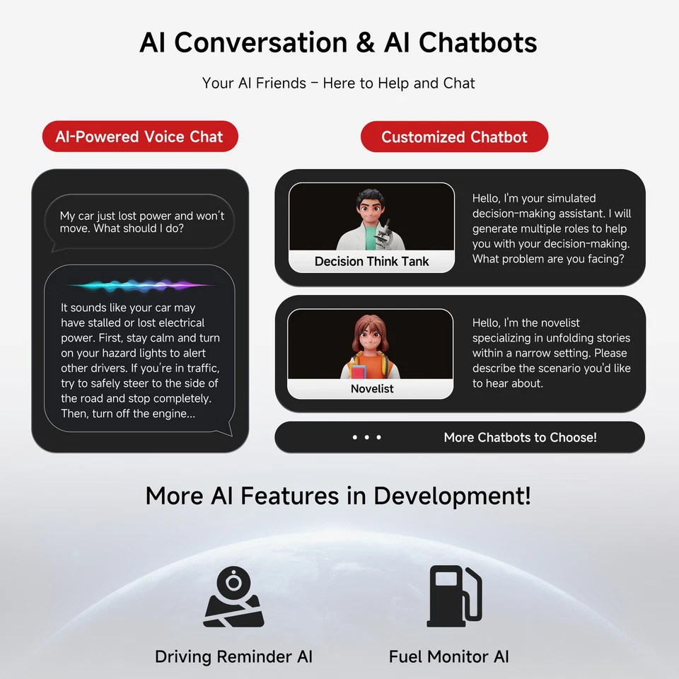 ATOTO 7" Double 2DIN AI Android Autoradio Wireless CarPlay Android Auto GPS RDS - Immagine 2 di 4