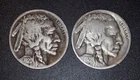 1920-P & 1921-P Buffalo Nickels - Full Dates Visible - Great Set of Coins!