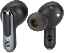 JBL Live Beam 3 Noise-canceling True Wireless Earbuds - Black