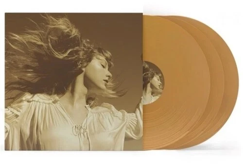 Taylor Swift “Fearless” 2021 Taylor's Version 3xLP Gold Vinyl (Made in DE), NEW!