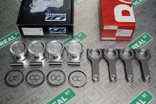 CP Pistons BC625+ Rods Silvia 240sx S13 S14 SR20DE SR20DET 9.0:1 86mm