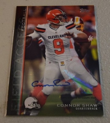 Connor Shaw 2015 Topps Field Access Auto