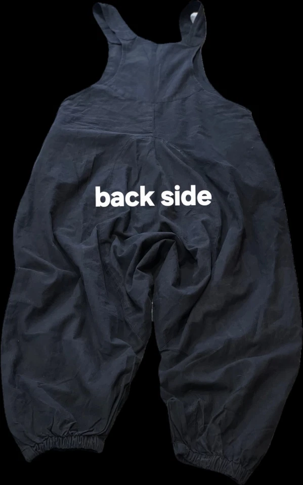 Mono Y2k Negro 100% Algodón Hecho en Nepal Talla Única Its Giving Travel Boho  Foto 4 de 4