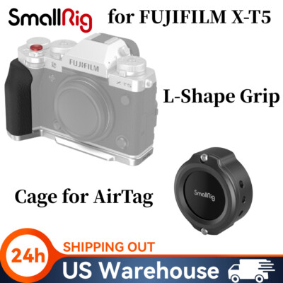SmallRig X-T5 Handgrip L-Shape Grip & Cage for AirTag for FUJIFILM