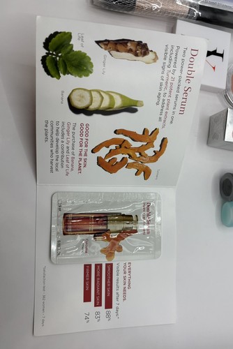 Lot Of 8 Luxury Deluxe Samples Makeup Beauty Products Brush Clarins Sample Gift - Picture 5 of 8