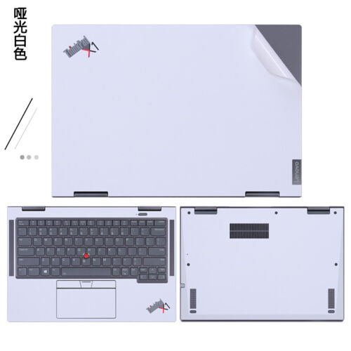 Cover adesiva pelle pretagliata per ThinkPad X1 YOGA 2024 2022 2021 2020 2019 2018 - Foto 15 di 21