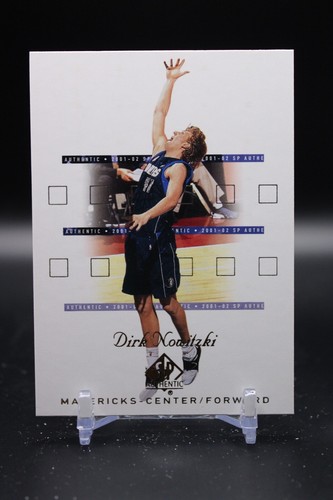 Dirk Nowitzki, Dallas Mavericks, 2002 Upper Deck SP Authentic, #16