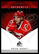 2009-10 SP Game Used Bryan Rodney Rookie /699 Carolina Hurricanes #179
