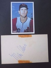 Max Alvis, Autograph on an 3