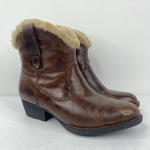 born shearling boots