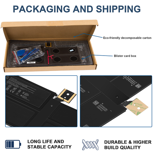 DYNM02 G3HTA038H Battery For Microsoft Surface Pro 5 6 Model 1796 1807 - Picture 9 of 23