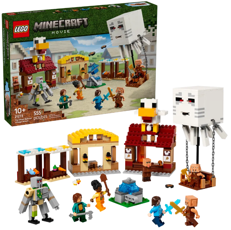 LEGO #21273 Minecraft MOVIE Ghast Village Attack Japan March 1st