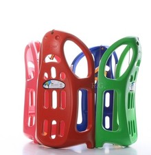 Schlitten Kinderschlitten Rodel  aus Kunststoff Schneerodel Little Griff Zugseil