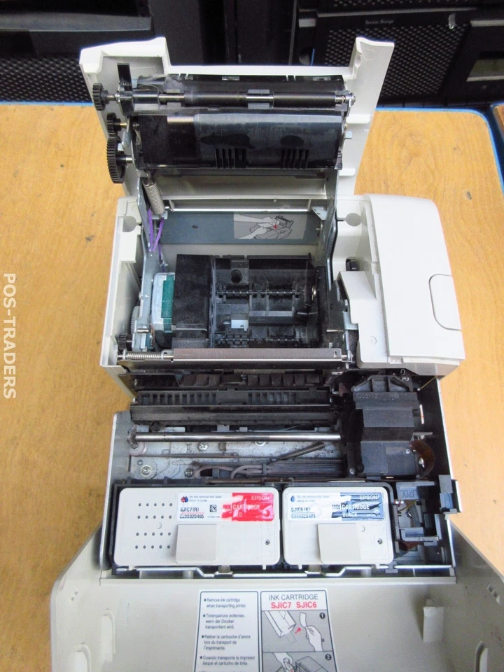 Epson TM-J7100 M184A POS Inkjet Slip Receipt USB + SERIAL Drucker Weiss INCL PSU - Bild 2 von 4