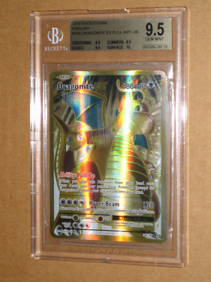 BGS 9.5 POKEMON 2016 XY EVOLUTIONS DRAGONITE EX HOLO FULL ART 106/108 CARD | eBay BGS 9.5 POKEMON 2016 XY EVOLUTIONS DRAGONITE EX HOLO FULL ART 106/108 CARD | eBay