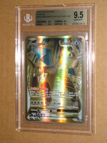 Dragonite-EX graded BGS 9.5 for sale on eBay