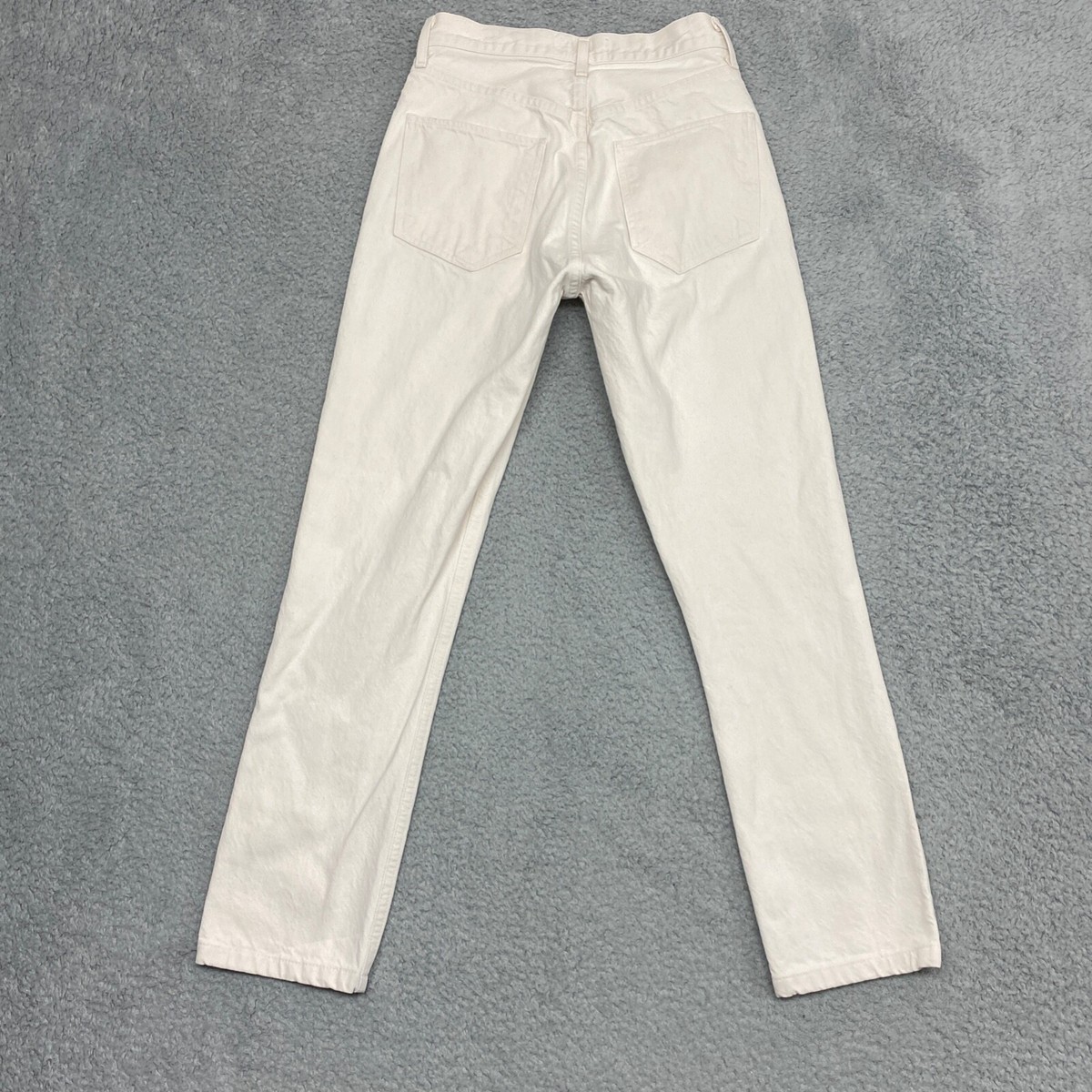 Agolde Jeans Women 24 Paper Tan High Rise Remy Straight Leg Jeans