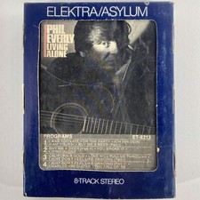 Phil Everly Living Alone 1979 Vintage 8-Track...