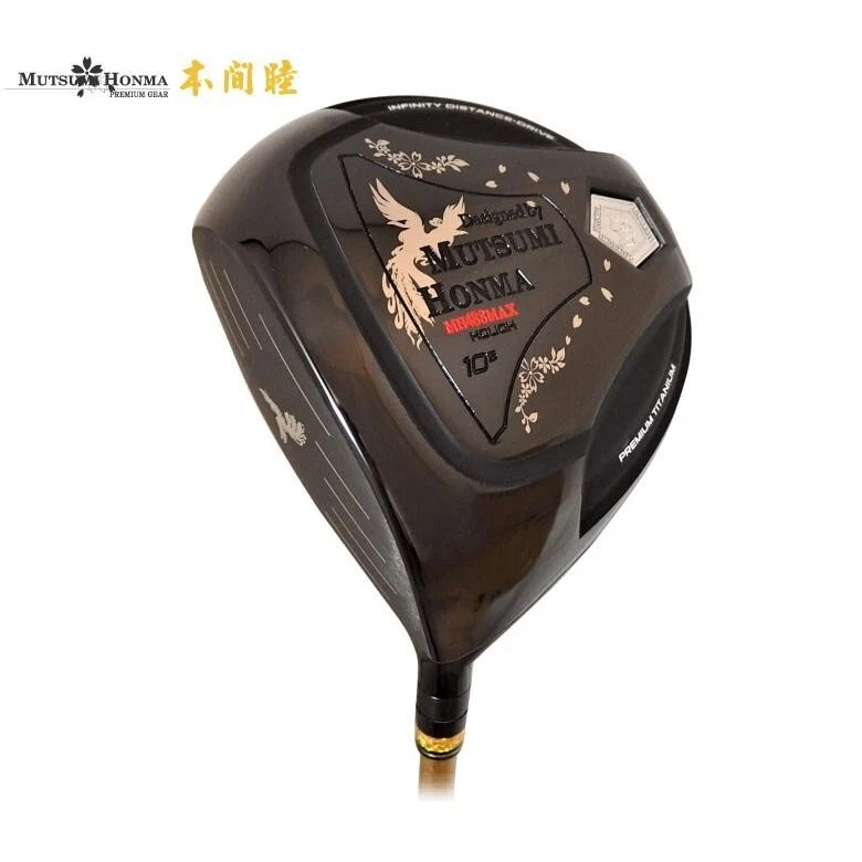 Mutsumi Honma Golf Lefty MH488 MAX Driver Phoenix 10.5° LH Graphite Shaft R-Flex - Image 2 of 4