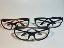 New Maui Jim Haleakala Sunglasses/Eyeglass Frames 419 Gray/Black/Brown