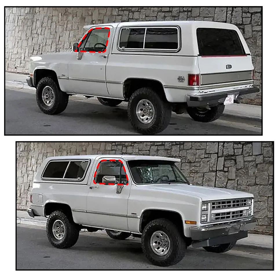 2 peças de vedações de tira meteorológica de canal de corrida de vidro para porta frontal para GMC Suburban R20 R30 - Imagem 4 de 4