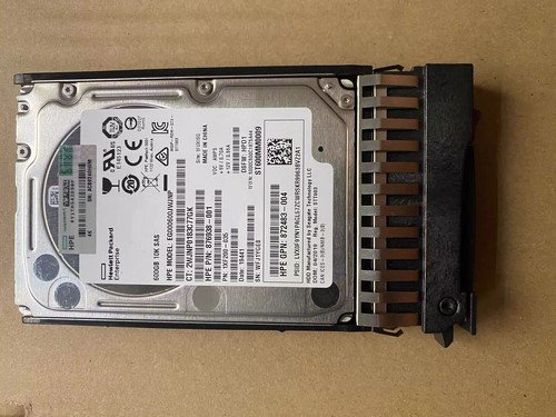 873010-B21 873035-001 HP 600GB 10K 12G 2.5'' SFF SAS DS Hard Drive HDD