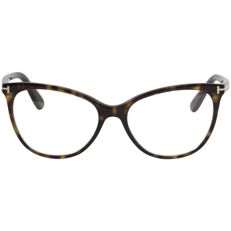 Tom Ford TF5513 052 Коричневый Черепаховый Кошачий глаз с клипсой на оправе для очков 54-16-140 48790₽