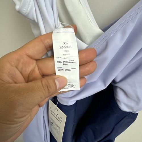 CUPSHE Women's One Piece Swimsuit Wrap Color Block Tie Side Bathing Suit XS - Bild 6 von 7