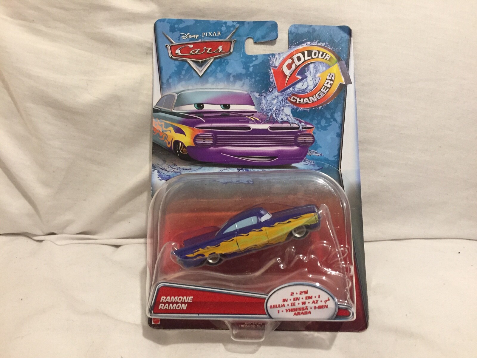 Disney Pixar Cars PURPLE RAMONE COLOUR CHANGERS COLOR CHANGING 155
