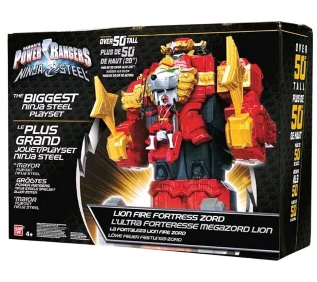 the biggest ninja steel playset