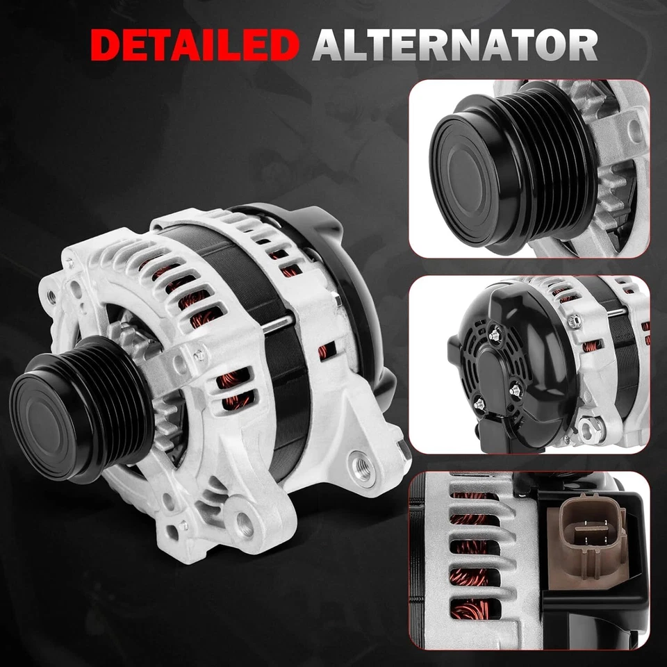 Alternador para Toyota Corolla 1.8L 2009 2010 2011 2012 2013 11385 11386 11577 Foto 3 de 4