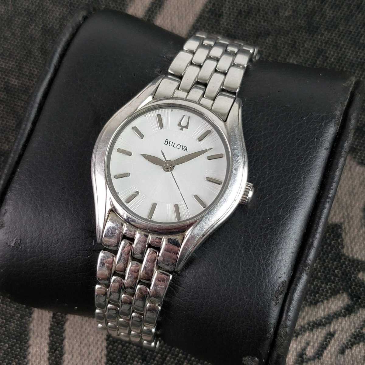 bulova ladies mother of pearl watch