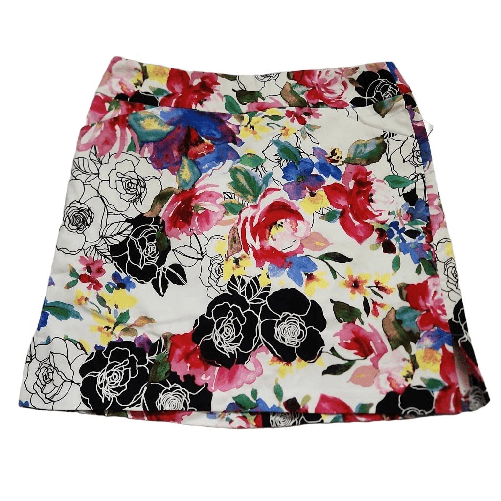 Gonna donna Coconut Fila taglia 12 multicolore stampa floreale elasticizzata pullon linea A