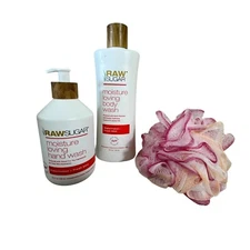 Raw Sugar Body Wash + Handsoap Bundle:  Watermelon And Fresh Mint