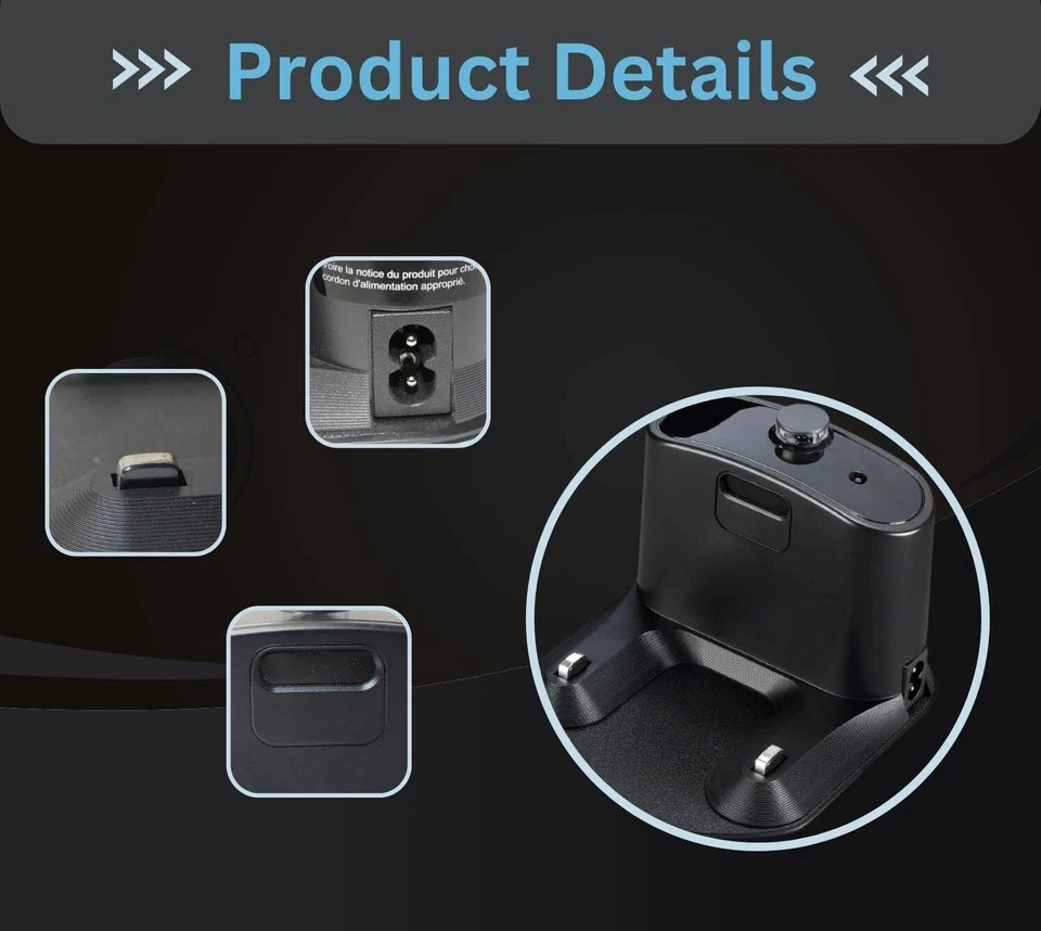 Cargador Roomba para aspiradora i3 i3+ i4+ i4+ EVO i6+ i7 i7+ i8+ 960 692 694 Foto 3 de 4